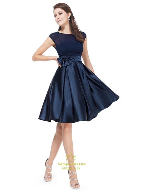 navy blue cocktail dresses